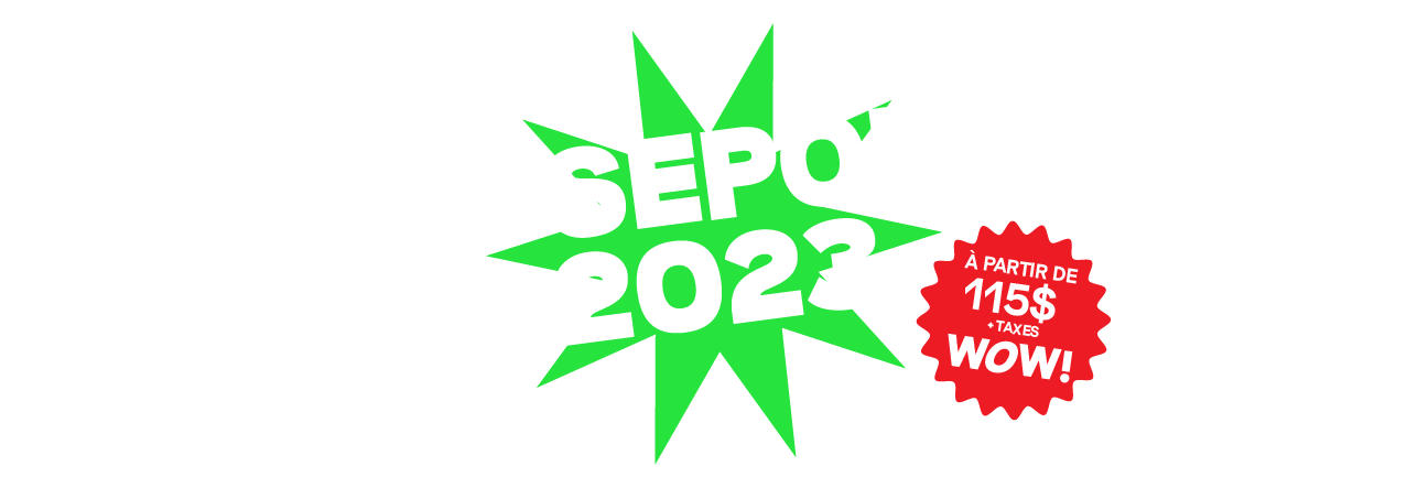 Passeports 2023. À partir de 109$ + taxes. Wow!