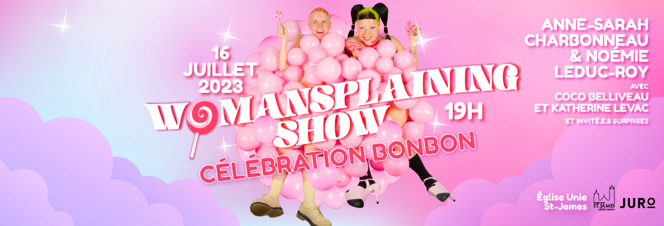 Womansplaining Show: Célébration bonbon