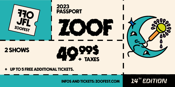 Zoofest Passe prio 1